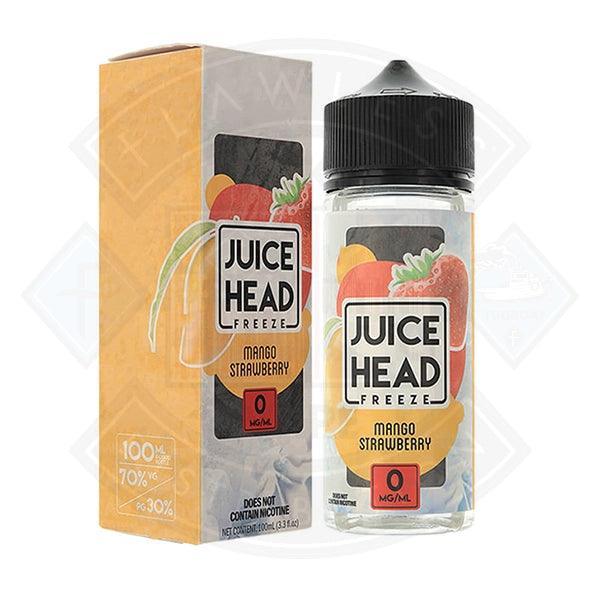 Juice Head Freeze Mango Strawberry 0mg 100ml Shortfill - Flawless Vape Shop