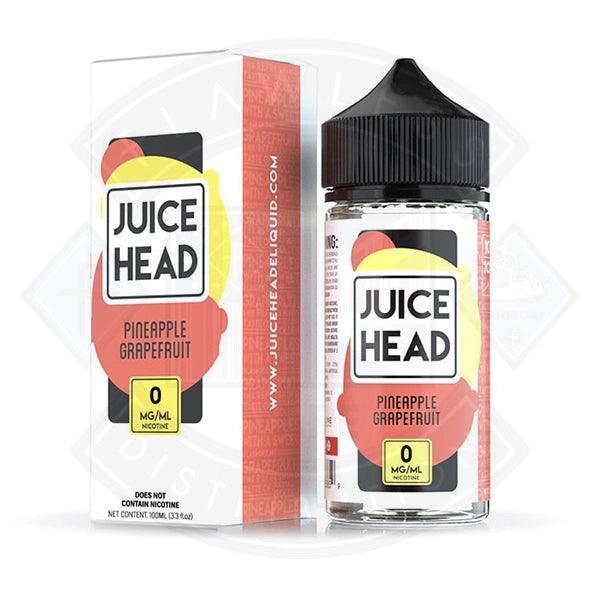 Juice Head Shake and Vape Pineapple Grapefruit 0mg 100ml Shortfill - Flawless Vape Shop