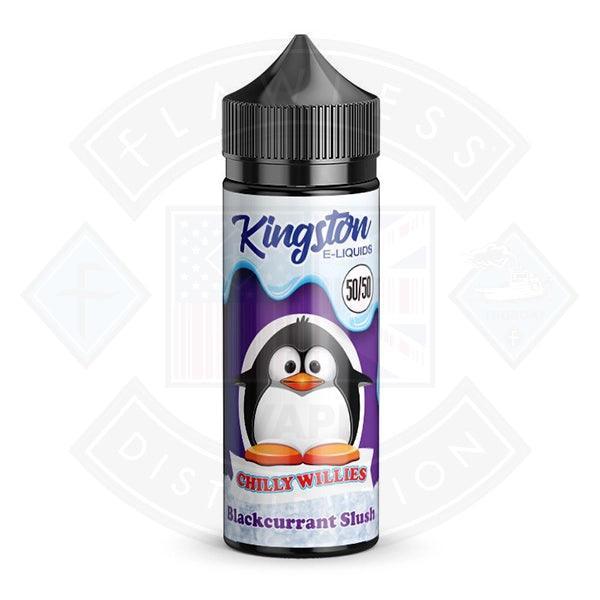 Kingston Chilly Willies - Blackcurrant Slush Slush 0mg 100ml 50/50 Shortfill E-Liquid - Flawless Vape Shop