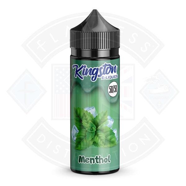 Kingston Menthol 0mg 100ml 50/50 Shortfill E-Liquid - Flawless Vape Shop