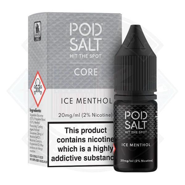 Pod Salt Ice Menthol Nic Salt 5mg 10ml E-Liquid - Flawless Vape Shop