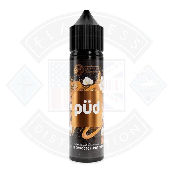 PUD Pudding & Decadence Butterscotch Popcorn 0mg 50ml Shortfill E-Liquid - Flawless Vape Shop