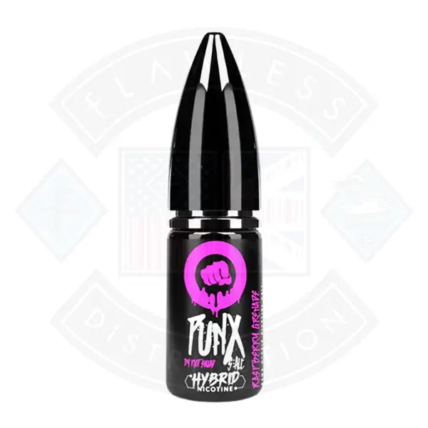 Riot Squad Punx Salt 10ml Raspberry Grenade