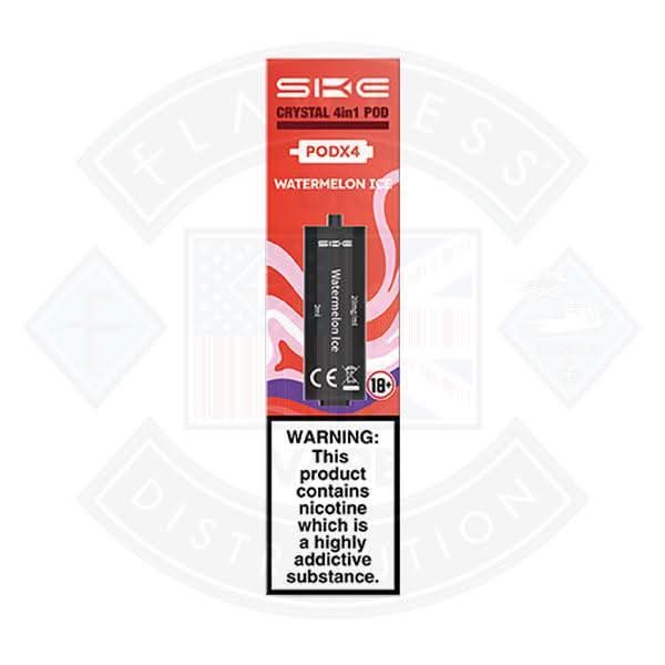 SKE Crystal 4in1 Prefilled Pod 4pcs - Flawless Vape Shop