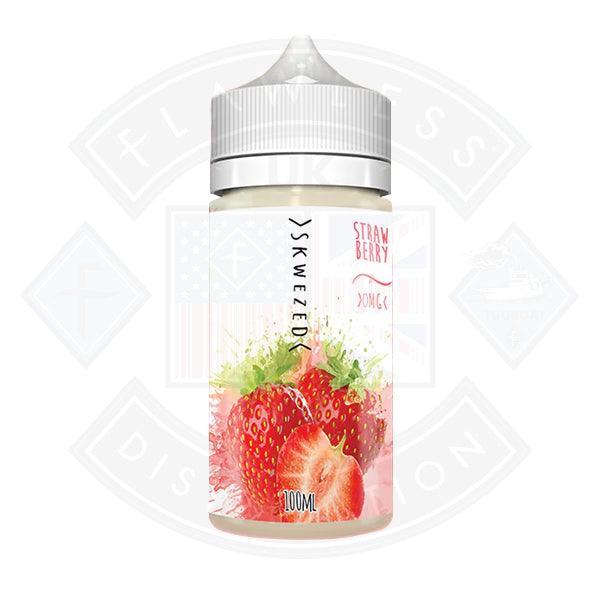 Skwezed -Strawberry 0mg 100ml Shortfill - Flawless Vape Shop