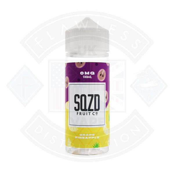 SQZD Grape Pineapple 0mg 100ml Shortfill - Flawless Vape Shop