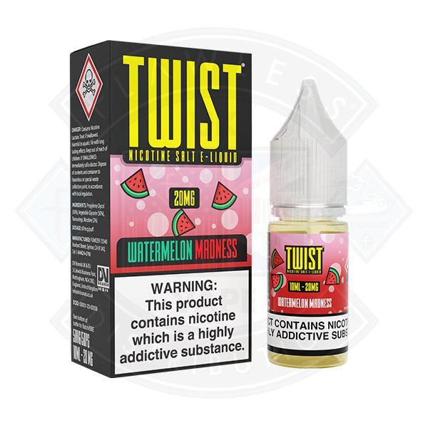 Twist Juice Watermelon Madness Nic Salt 10ml Flawless Vape Shop