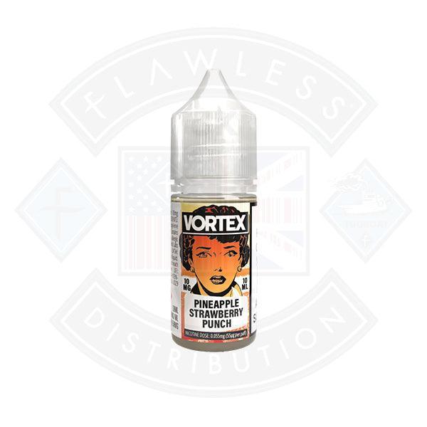 Vortex Pineapple Strawberry Punch Nic Salt 10ml - Flawless Vape Shop