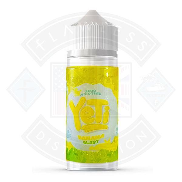 Yeti Ice Cold Banana Blast 0mg 100ml Shortfill E-Liquid - Flawless Vape Shop