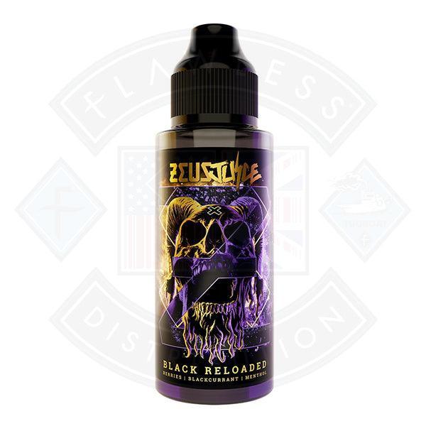 Zeus Juice Black Reloaded 100ml 0mg shortfill e-liquid - Flawless Vape Shop