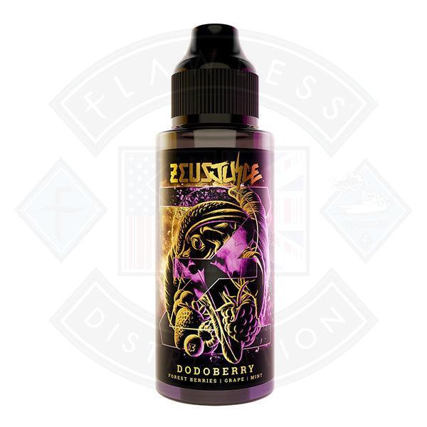 Zeus Juice Dodoberry 100ml 0mg shortfill e-liquid - Flawless Vape Shop