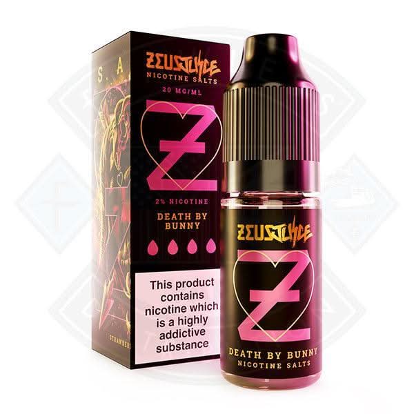 Zeus Juice - Nic Salt Death By Bunny 10ml E Liquid - Flawless Vape Shop