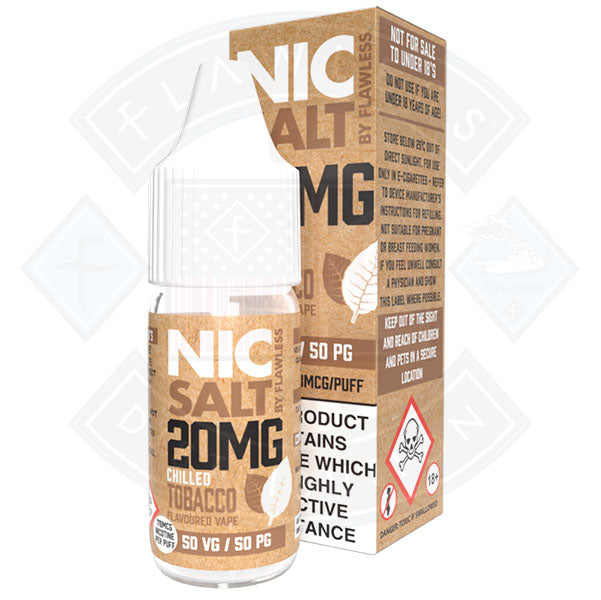 Nic Salt - Chilled Tobacco 20mg 10ml E liquid