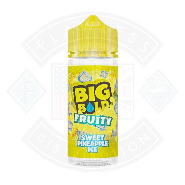 Big Bold Fruity - Sweet Pineapple Ice 100ml E-liquid - Flawless Vape Shop
