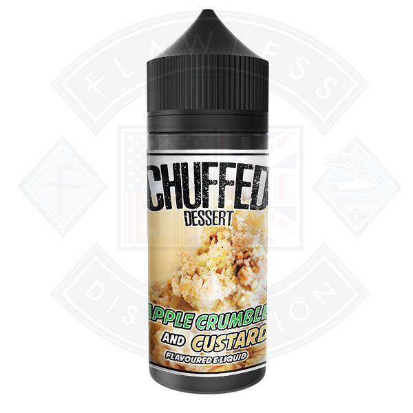 Chuffed Dessert - Apple Crumble and Custard 0mg 100ml Shortfill E-Liquid - Flawless Vape Shop