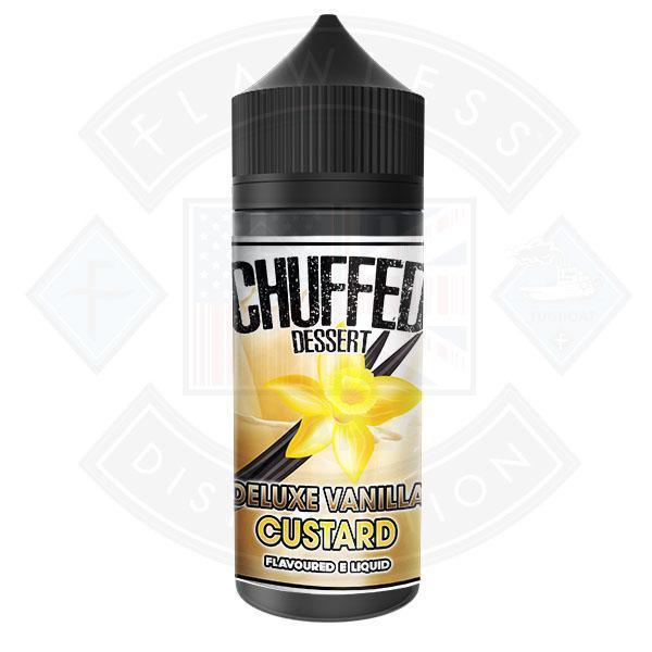 Chuffed Dessert - Deluxe Vanilla Custard 0mg 100ml Shortfill E-Liquid - Flawless Vape Shop
