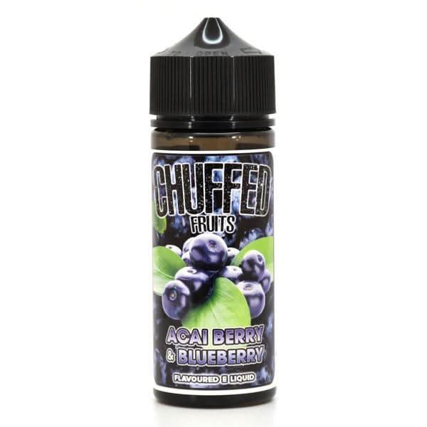 Chuffed Fruits - Acai and Blueberry 0mg 100ml Shortfill E-Liquid - Flawless Vape Shop