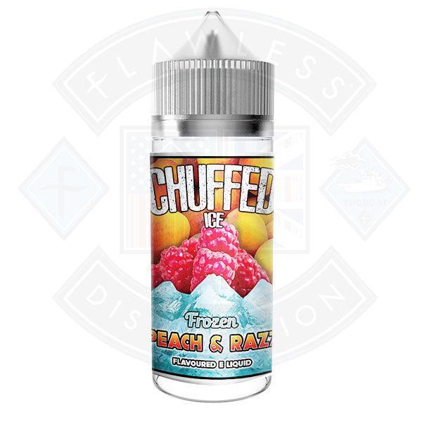 Chuffed Ice - Frozen Peach & Razz 0mg 100ml Shortfill E-Liquid - Flawless Vape Shop