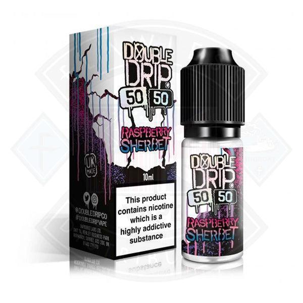 Double Drip 50:50 Raspberry Sherbet - 10ml - Flawless Vape Shop