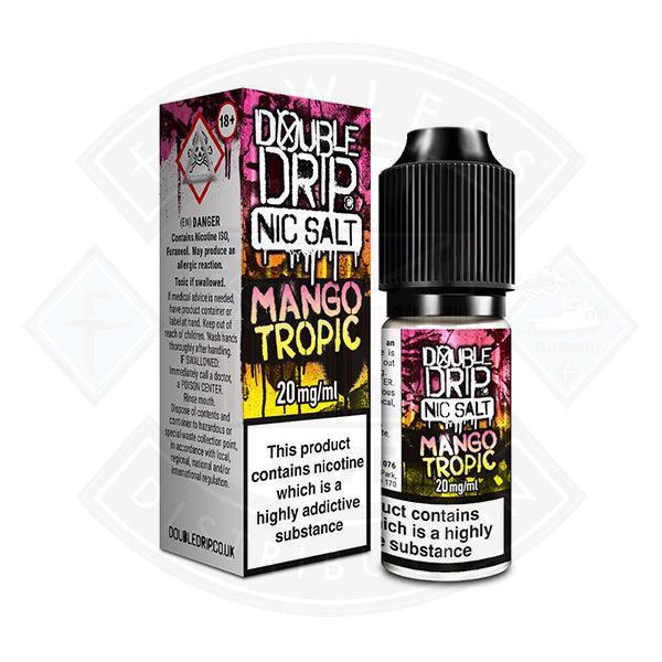 Double Drip Nic Salt Mango Tropic 10ml E-liquid - Flawless Vape Shop