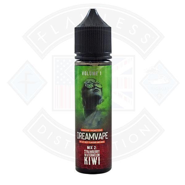 Dreamvape Mix 2 - Strawberry Watermelon 0mg 50ml Shortfill - Flawless Vape Shop