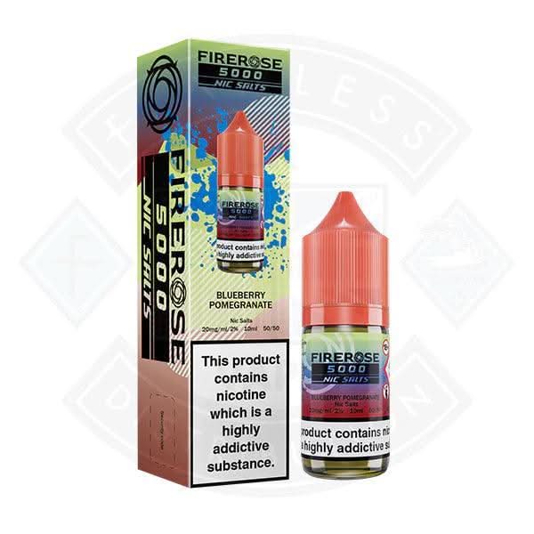 Firerose 5000 Blueberry Pomegranate Nic Salt 10ml by Elux - Flawless Vape Shop