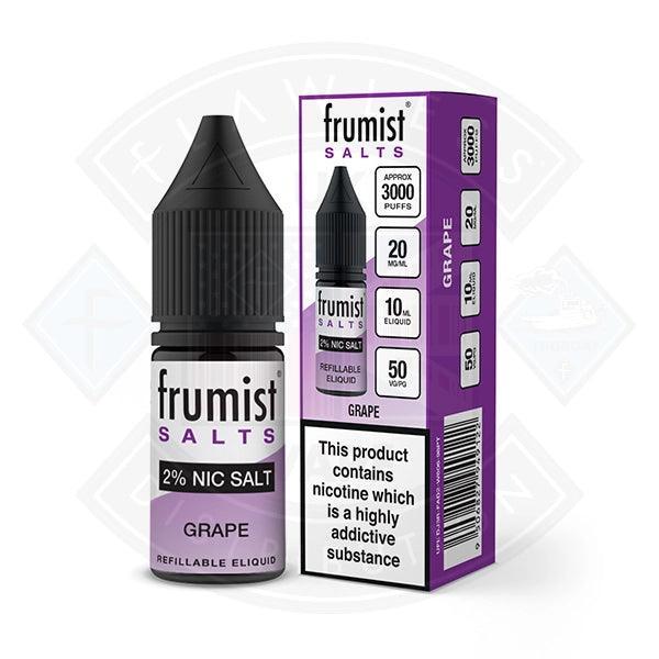Frumist Salts- Grape 10ml - Flawless Vape Shop