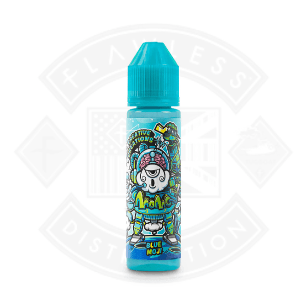 Momo Creative Creations Blue Moji 50ml 0mg Short Fill - Flawless Vape Shop