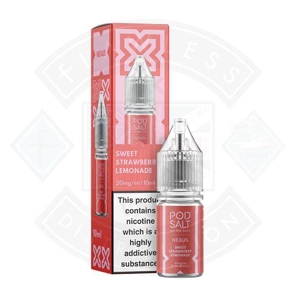 Buy Nexus Pod Salt Sweet Strawberry Lemonade 10ml | Low Prices