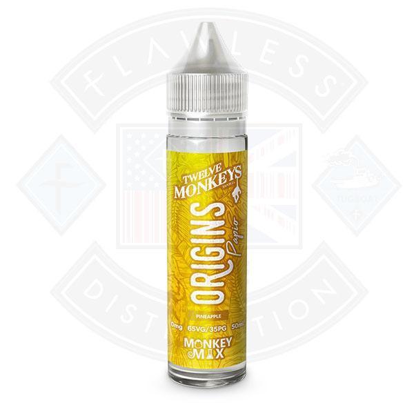 Origins - Papio 0mg 50ml Shortfill E liquid - Flawless Vape Shop