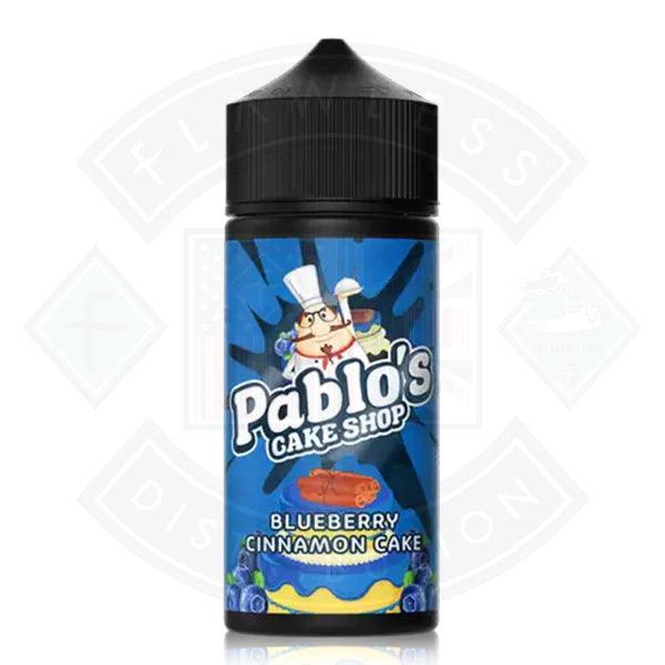 Pablo's Cake Shop - Blueberry Cinnamon Cake 100ml Shortfill - Flawless Vape Shop