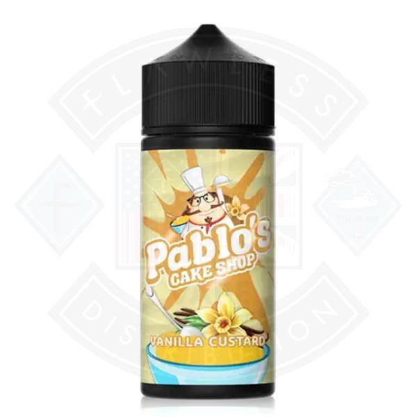 Pablo's Cake Shop - Vanilla Custard 100ml Shortfill - Flawless Vape Shop