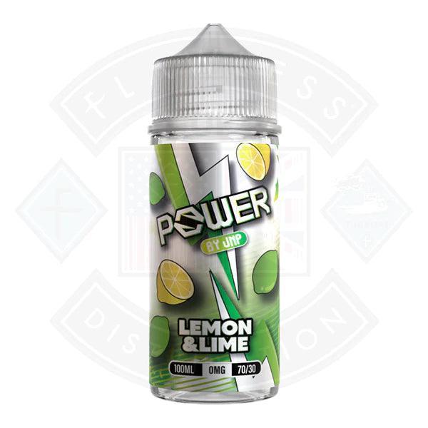Power by Juice N Power Lemon & Lime 0mg 100ml Shortfill - Flawless Vape Shop