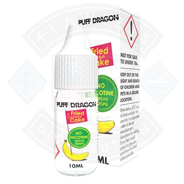 Puff Dragon Fried Banana Cake E liquid 10ml - Flawless Vape Shop