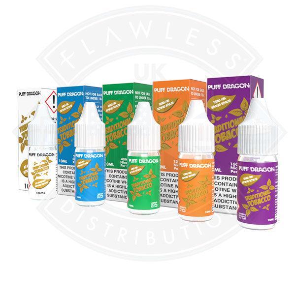 Buy Traditional Tobacco Puff Dragon TPD 10ml E liquid | Low Prices