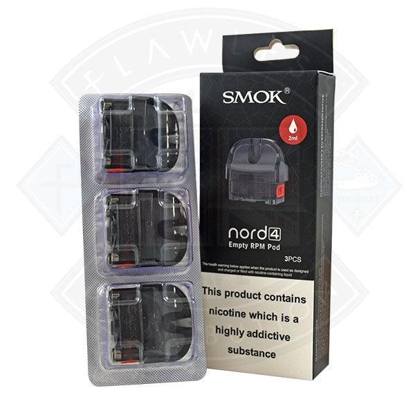Smok Nord 4 Replacement Pods 3pcs/pack - Buy Online UK | Flawless Vape Shop Smok Nord 4 Replacement Pods 3pcs/pack - Buy Online UK | Flawless Vape Shop