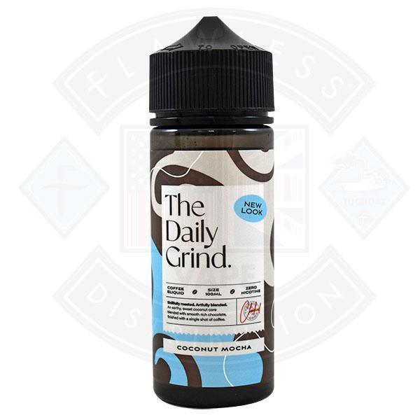 The Daily Grind Coconut Mocha (New Look) 0mg 100ml Shortfill - Flawless Vape Shop