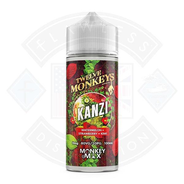 Twelve Monkeys Kanzi 0mg 100ml Shortfill - Flawless Vape Shop