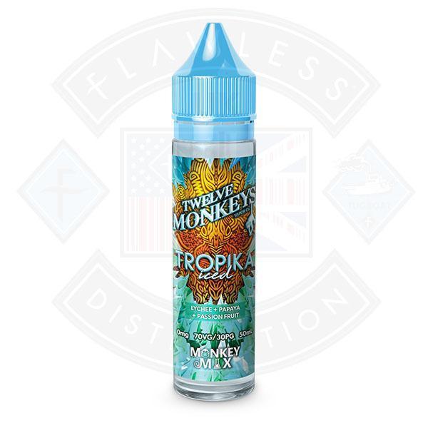 Twelve Monkeys - Tropika Iced 0mg 50ml Shortfill - Flawless Vape Shop