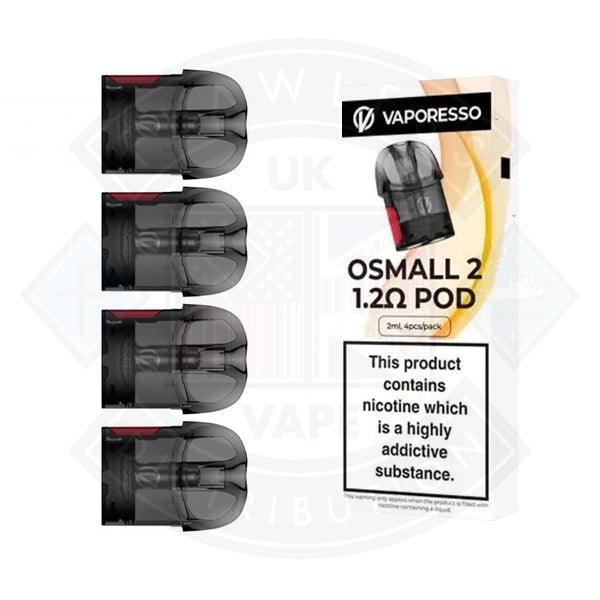 Vaporesso Osmall 2 Replacement Pods 4pcs/pack - Flawless Vape Shop