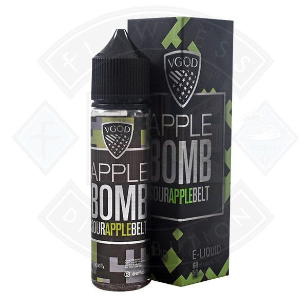 VGOD Bomb - Sour Apple Belt 0mg 50ml Shortfill - Flawless Vape Shop
