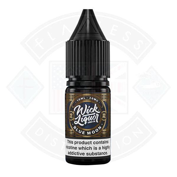 Wick Liquor Salts Blue Moon 10ml E-liquid - Flawless Vape Shop