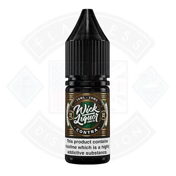 Wick Liquor Salts Contra Shattered 10ml E-liquid - Flawless Vape Shop
