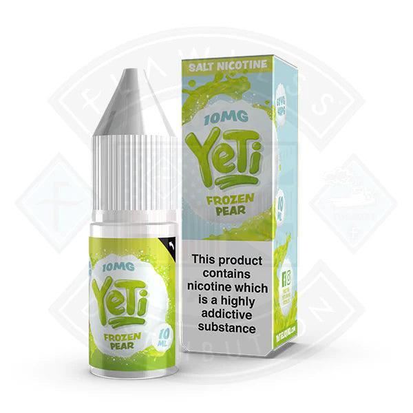 Yeti Salt - Frozen Pear 10ml E Liquid - Flawless Vape Shop