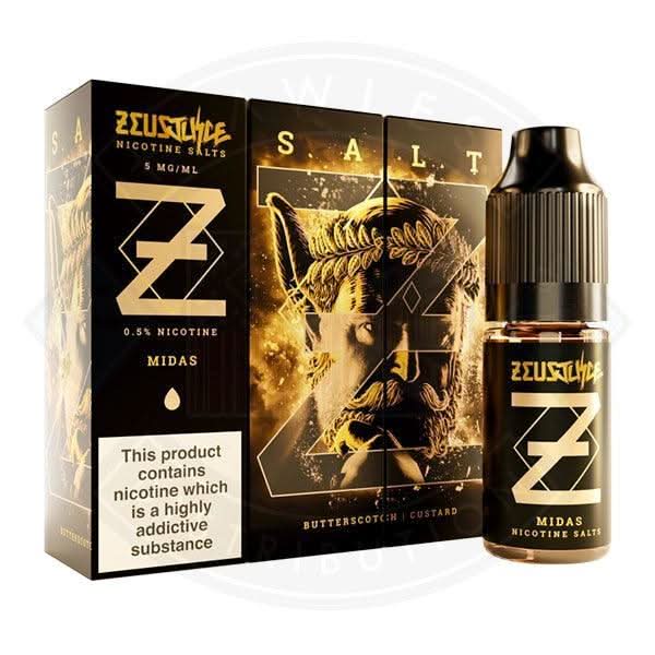 Zeus Juice Nic Salt Midas 10ml - Flawless Vape Shop