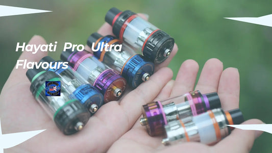 Check out different Hayati pro ultra flavours