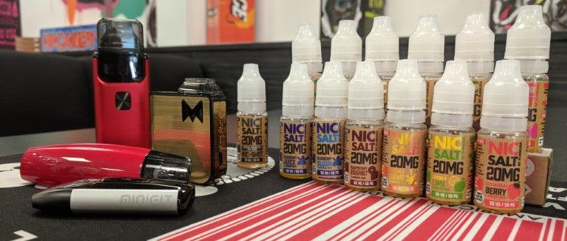 What are Nic Salts? What is Mouth to Lung Vaping? Let's Find Out... - Flawless Vape Shop