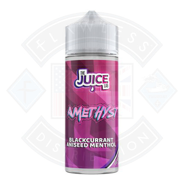 The Juice Lab Amethyst- Blackcurrant Aniseed Menthol 0mg 100ml Shortfill