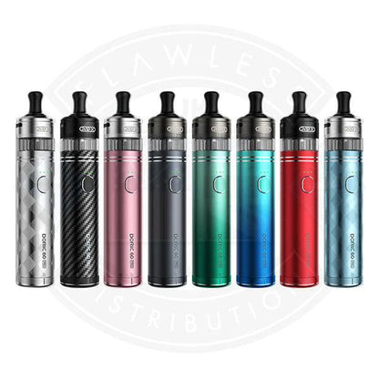 Voopoo  Doric 60 Pro Vape Kit - Carbon FIber Black - Flawless Vape Shop