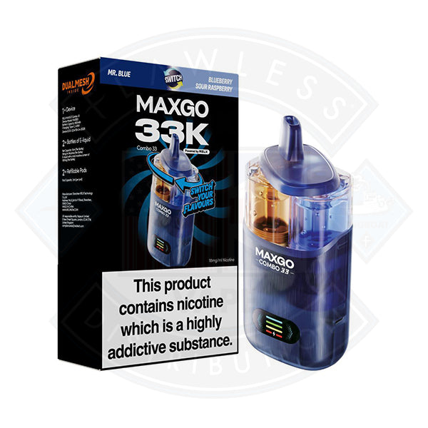 RELX Maxgo Combo 33K Prefilled Vape Kit